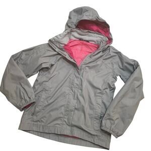 Girl's North Face Hooded Dry Vent Jacket sz M (10/12)